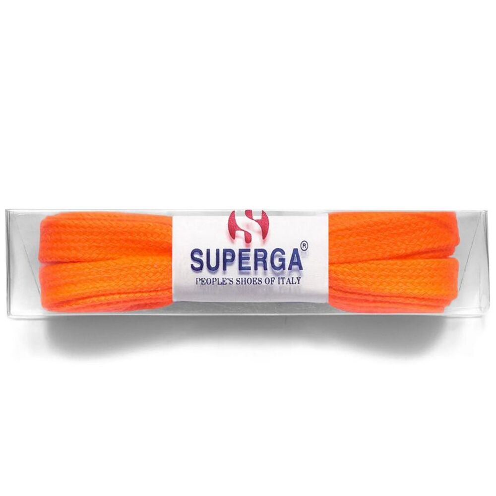 Superga Cotton Shoe Laces / Orange